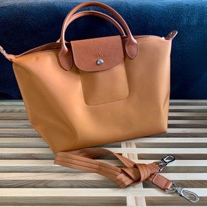 Longchamp Neo Le Pliage Bag in Burnt Orange
